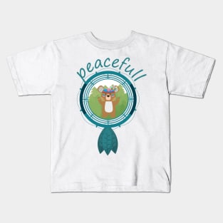 dreamcatcher indian teddy Kids T-Shirt